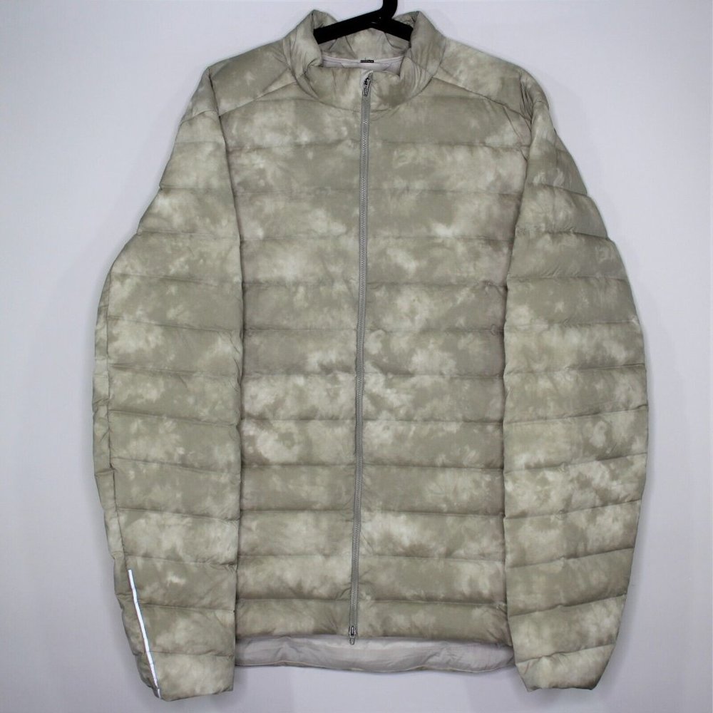 Lululemon Mens XL Navigation Stretch Goose Down Quilted Puffer Jacket A1142